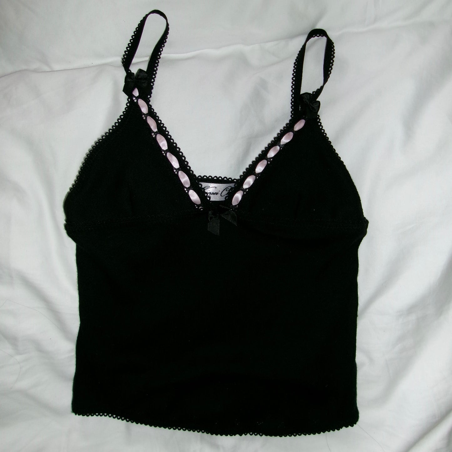 喫茶店 Kissaten Cami in Black