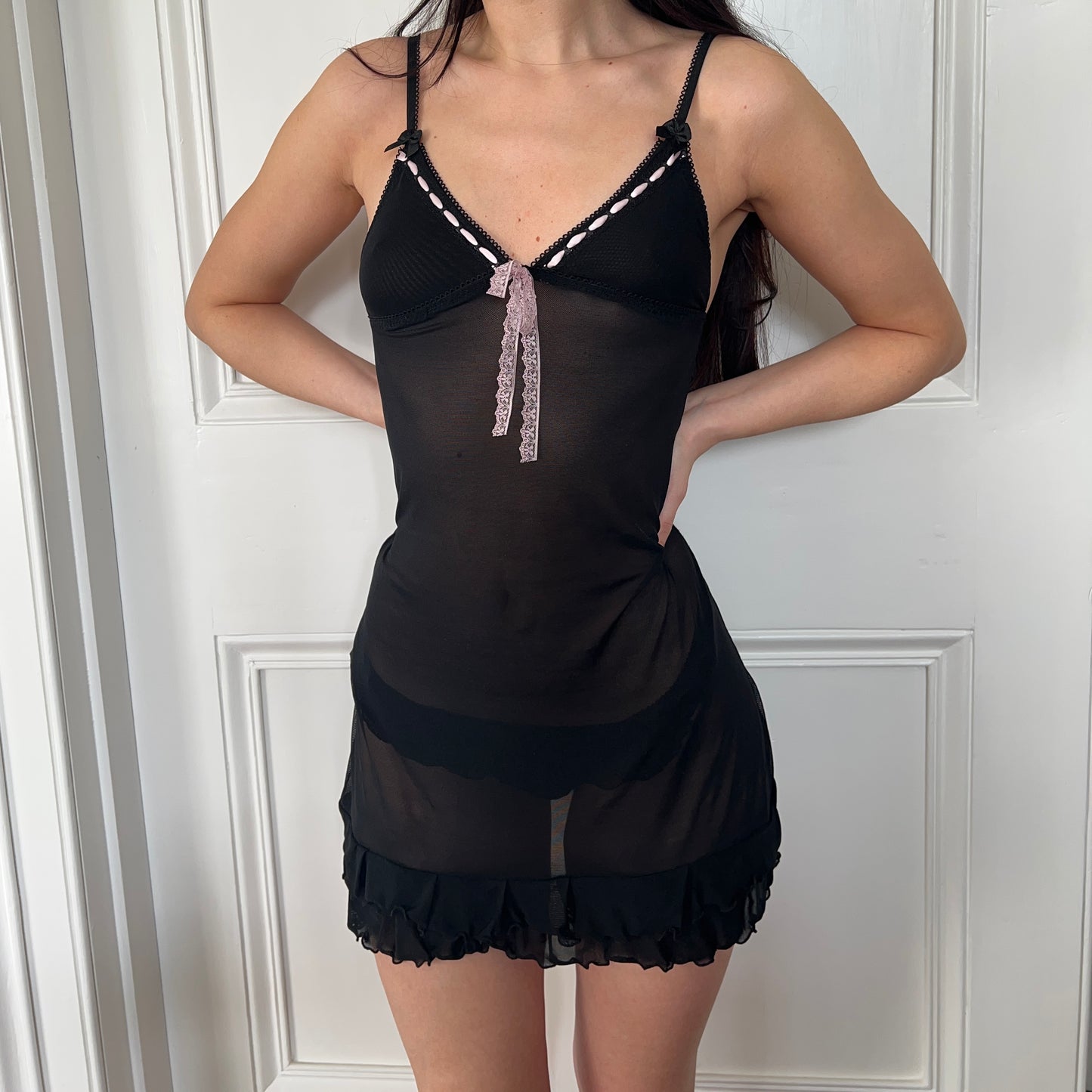 姫 Hime Babydoll in Black
