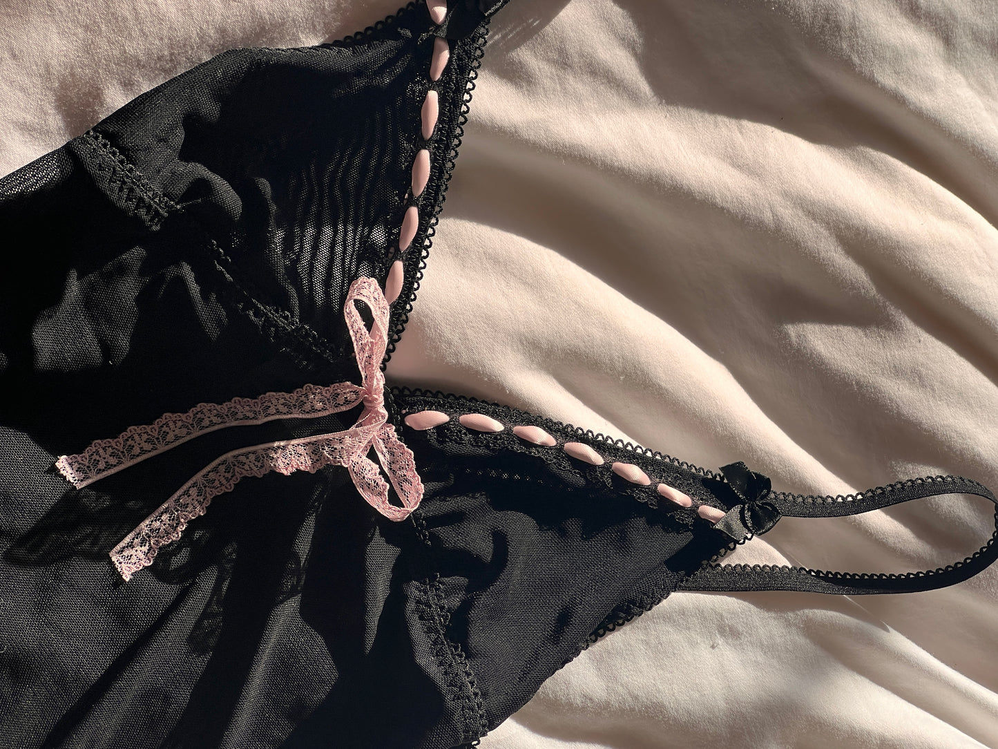 姫 Hime Babydoll in Black