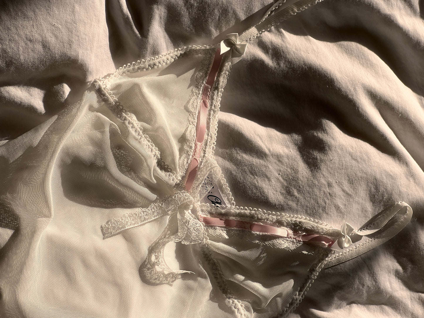 姫 Hime Babydoll in White