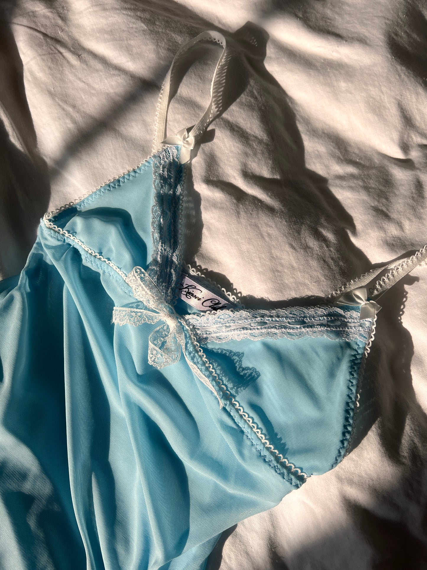 姫 Hime Babydoll in Blue