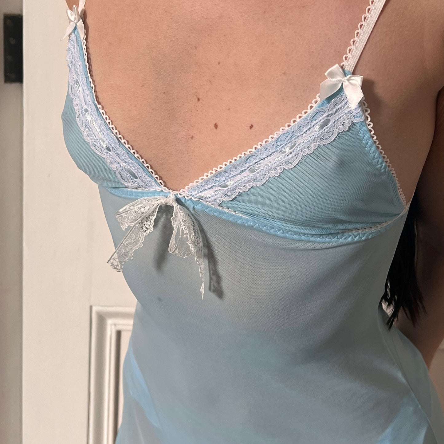 姫 Hime Babydoll in Blue