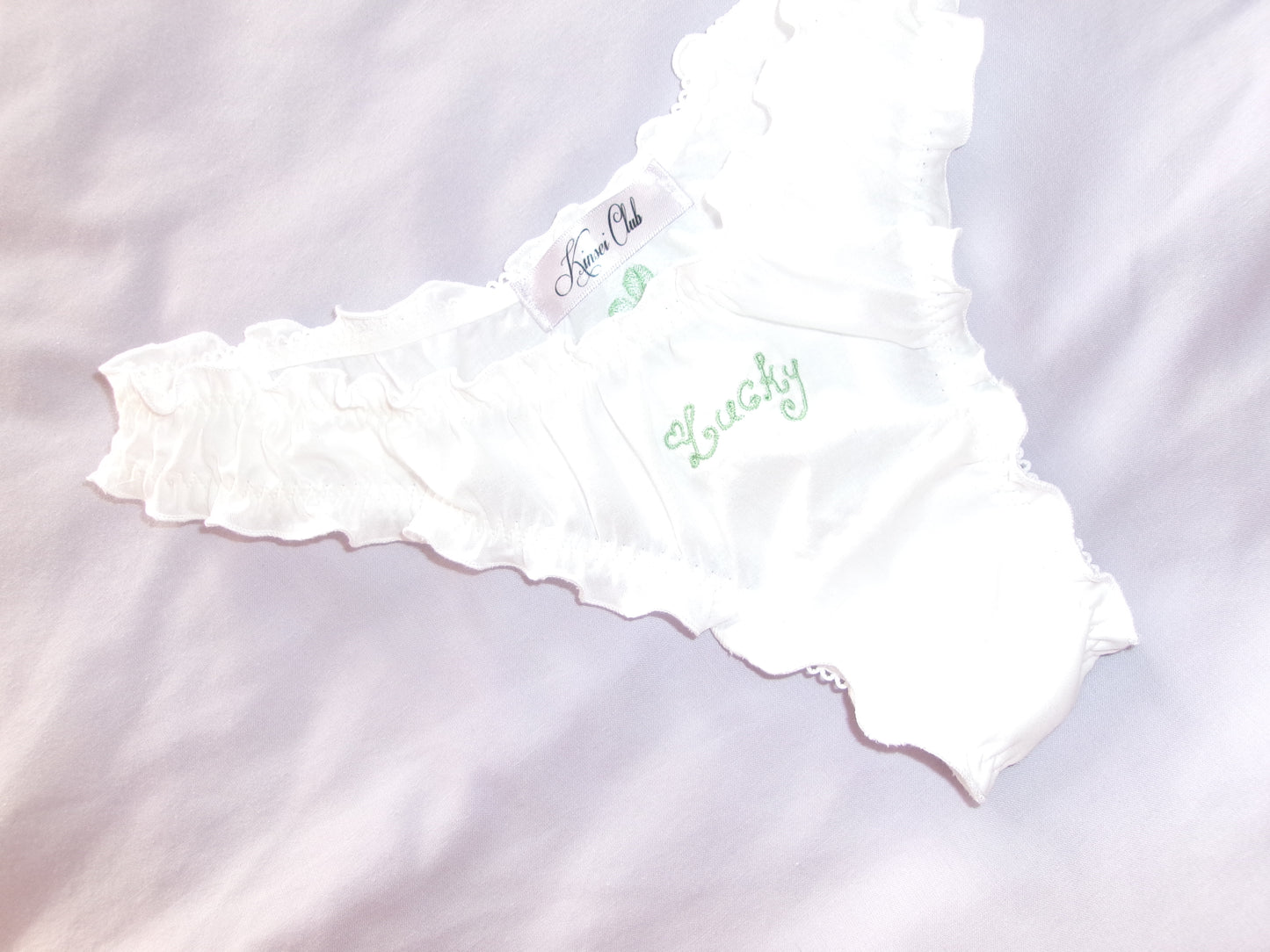 クローバー  Clover Cotton Ruffle Knickers